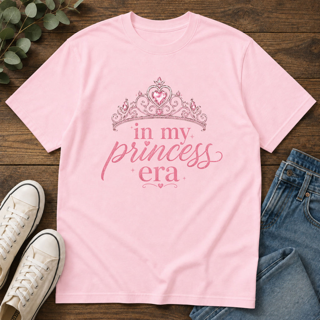 Princess Era T-Shirt — "In My Princess Era" Sparkle Tiara Tee