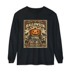 Halloween Time Vintage Jack-O'-Lantern & Ghosts Long Sleeve T-Shirt
