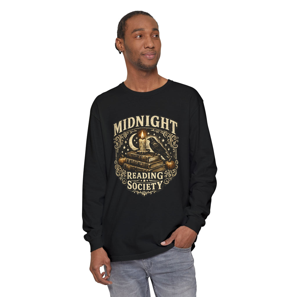 Midnight Reading Society Long Sleeve T-Shirt