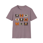 Halloween Bow T-Shirt — Cute Spooky Bows with Skulls, Pumpkins & Cats