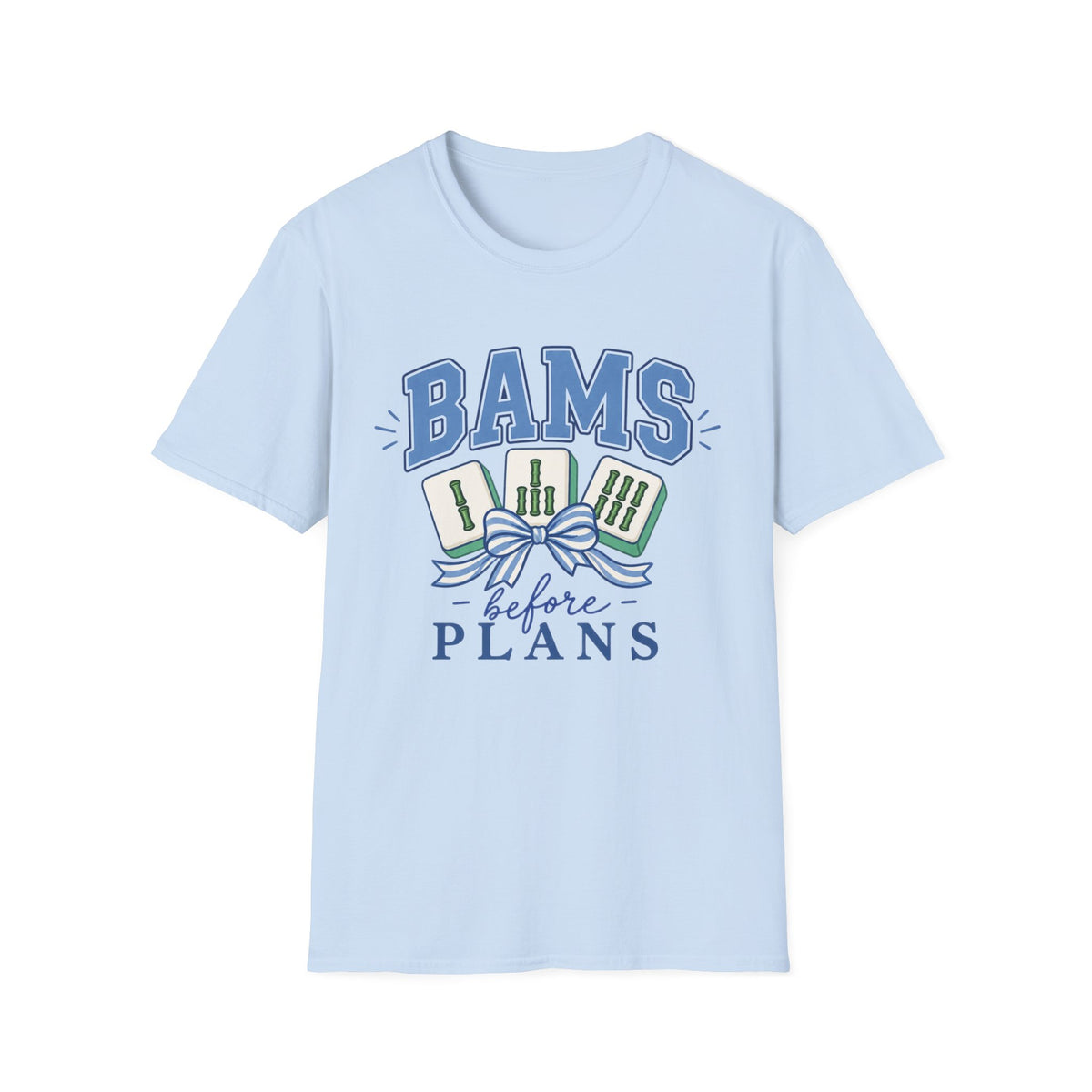 BAMS Before Plans Varsity Coquette T-Shirt