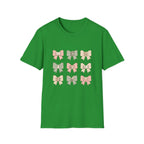 Bow Pattern T‑Shirt — Cute Pastel Bows Graphic Tee