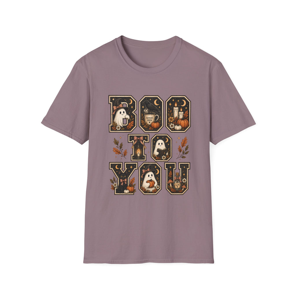 Boo to You T-Shirt — Cute Halloween Ghost Graphic Tee