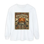 Halloween Time Vintage Jack-O'-Lantern & Ghosts Long Sleeve T-Shirt