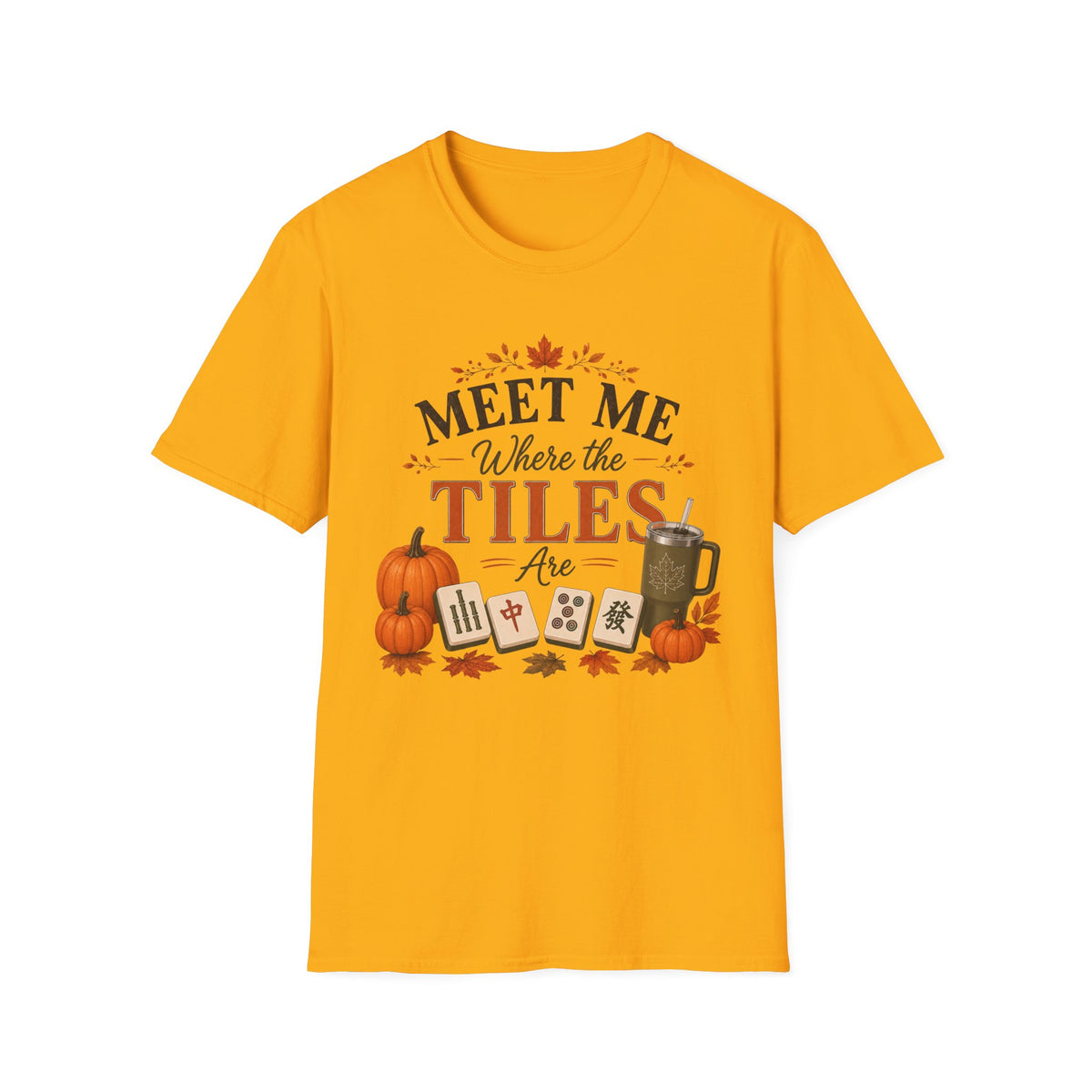 Meet Me Where the Tiles Are Fall T‑Shirt