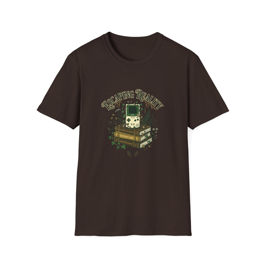 Escaping Reality Book & Game Control Graphic T-Shirt