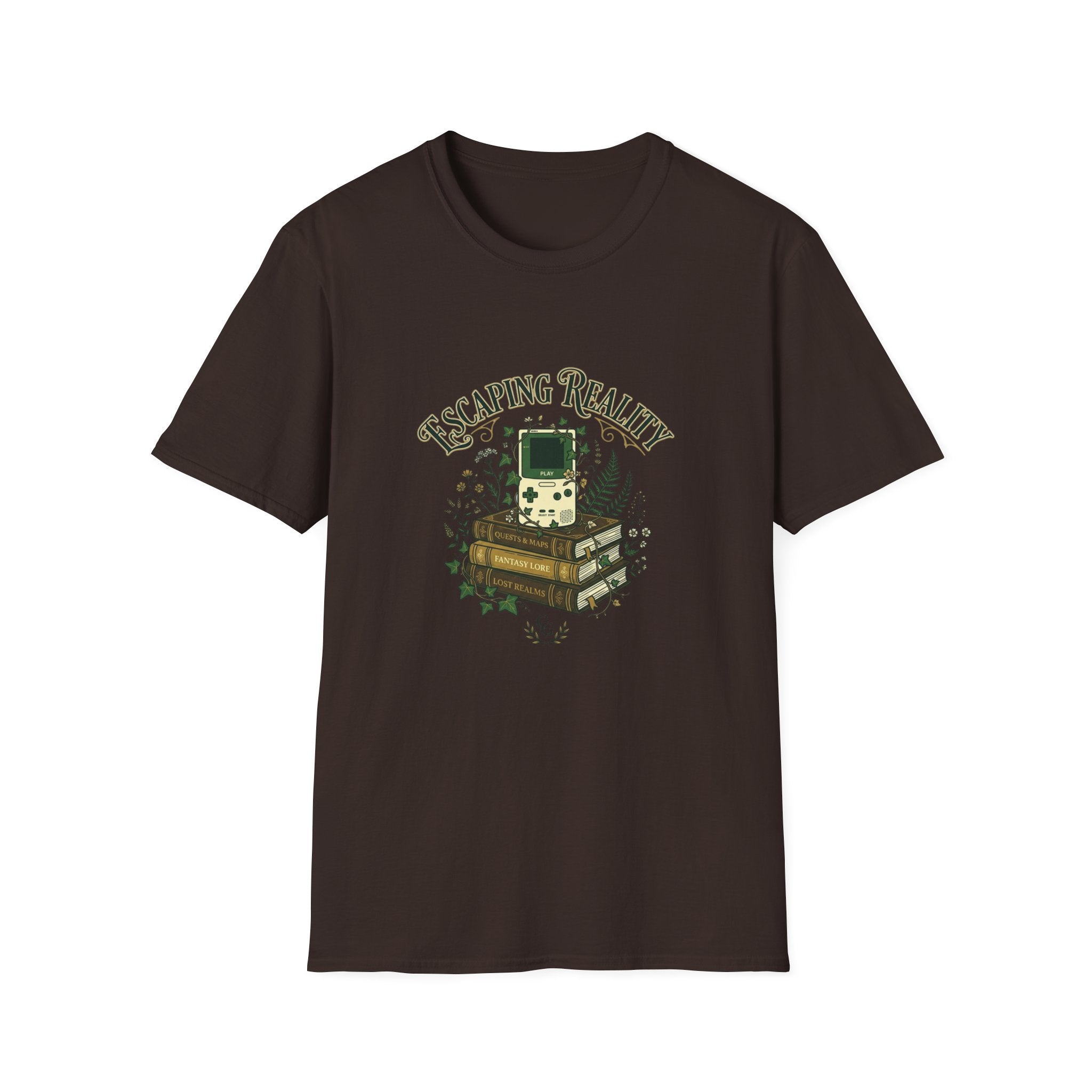 Escaping Reality Book & Game Control Graphic T-Shirt