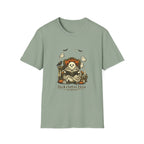 Books Before Boos T-Shirt — Cute Ghost Reading Halloween Tee