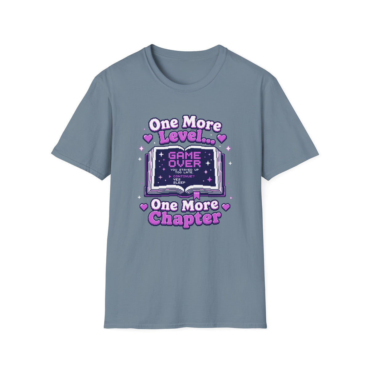 One More Level Gamer Tee — "One More Level... Game Over" Retro Gaming T‑Shirt