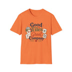 Mahjong T-Shirt — "Good Tiles, Great Company" Casual Tee