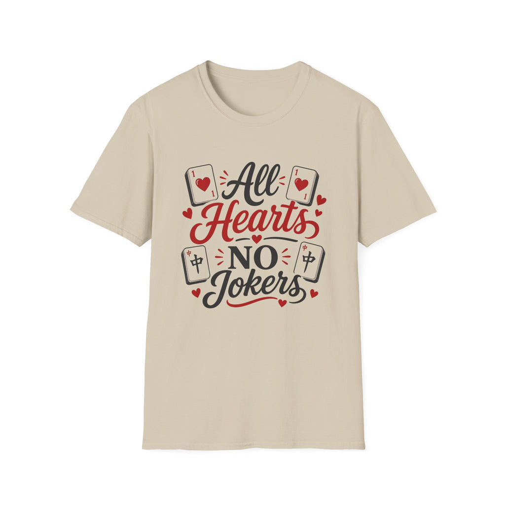 All Hearts No Jokers Mahjong T-Shirt
