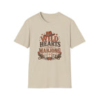 Wild Hearts Play Mahjong Western Graphic T-Shirt