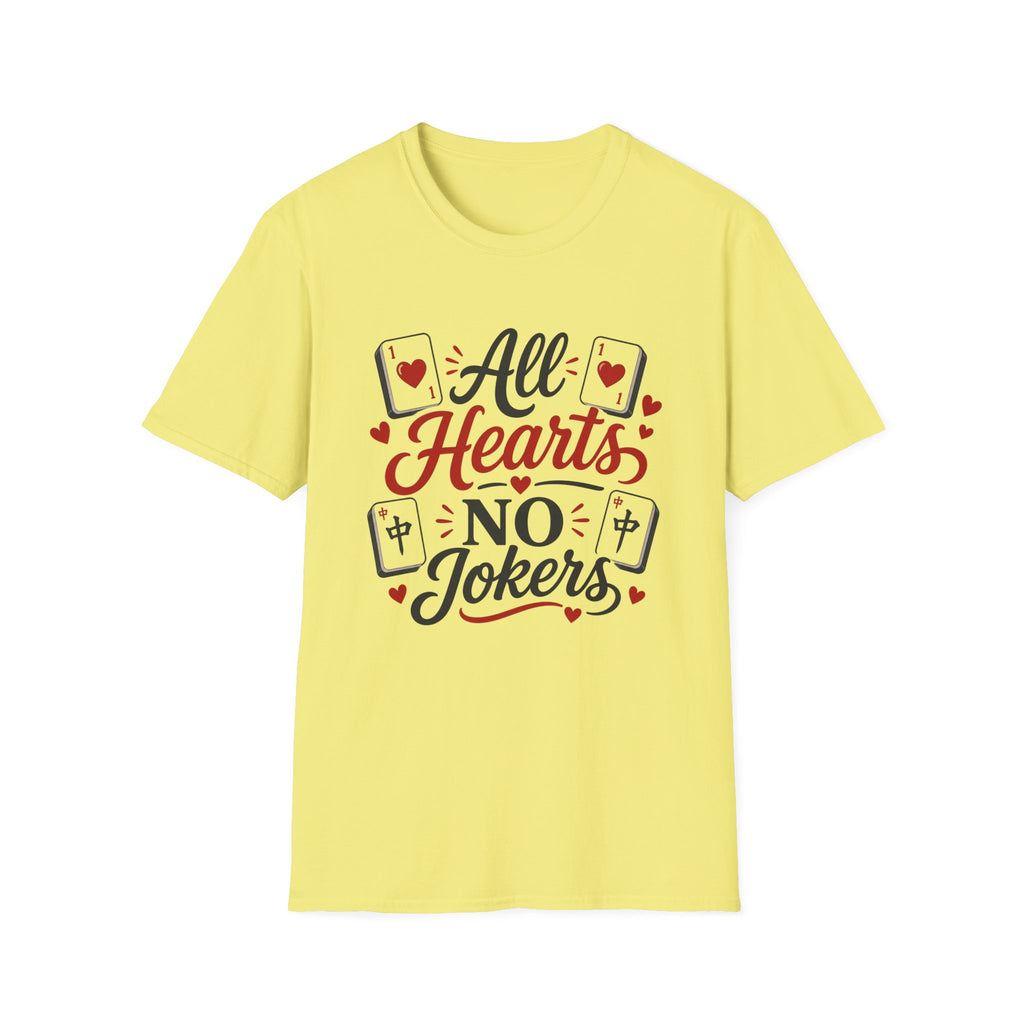 All Hearts No Jokers Mahjong T-Shirt