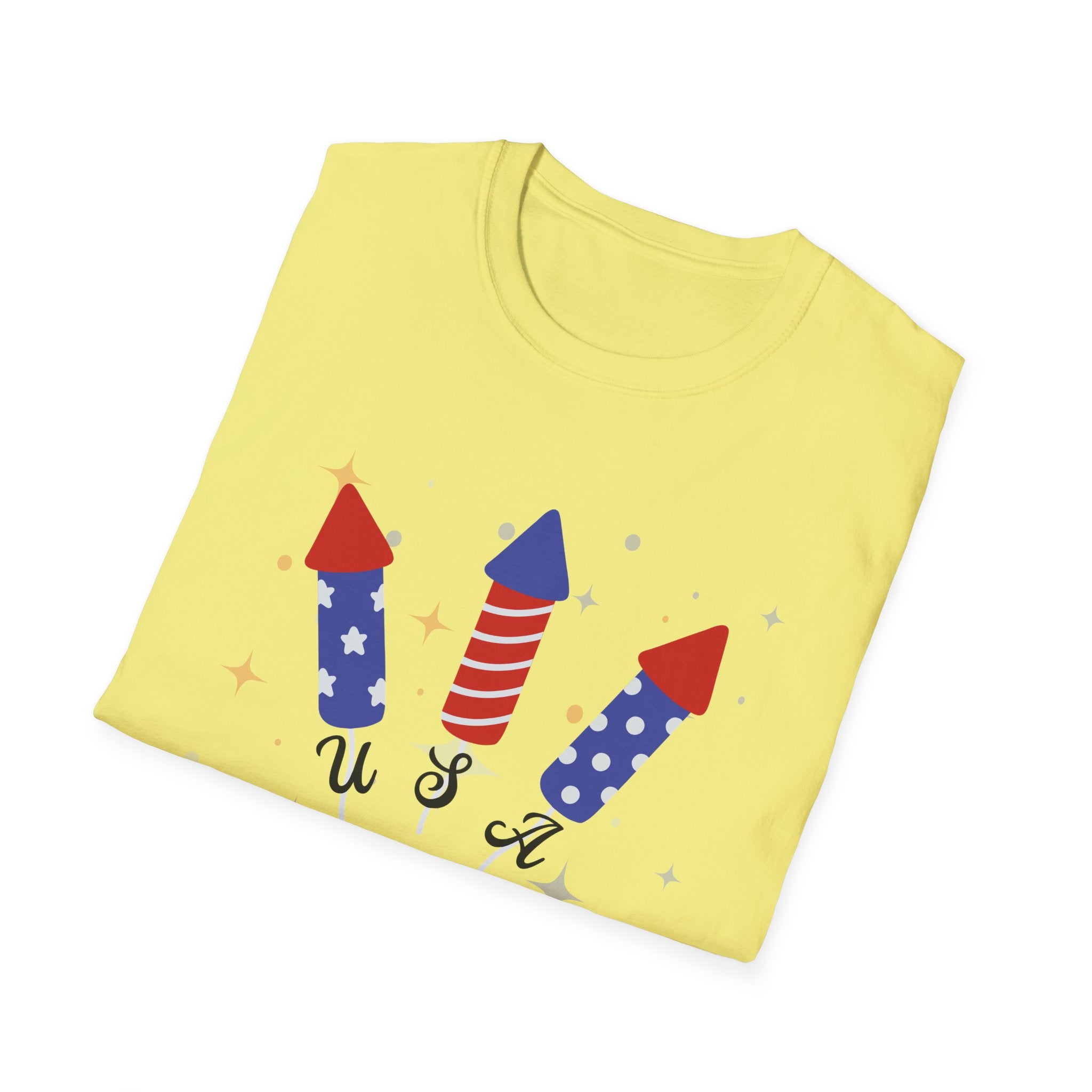 USA Semiquincentennial Firework Tee USA 250 Years Graphic Shirt
