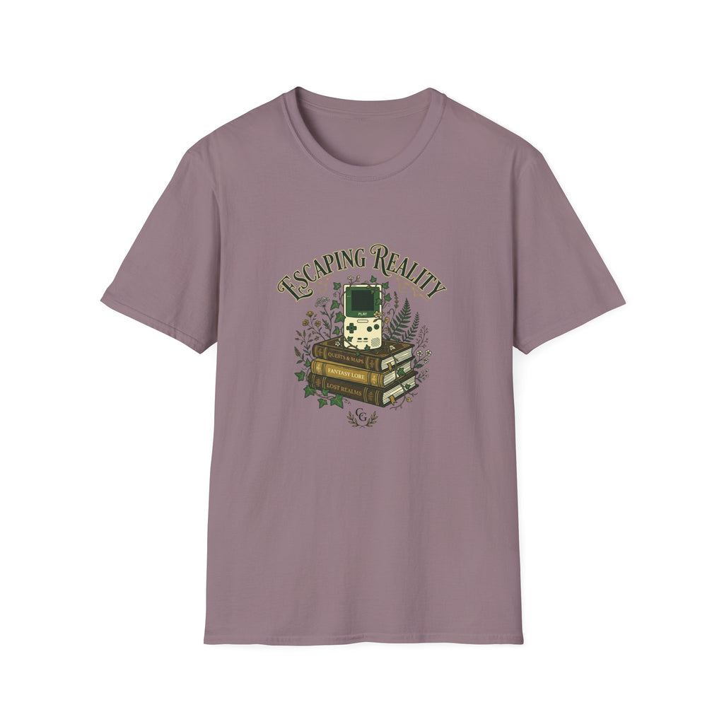 Escaping Reality Book & Game Control Graphic T-Shirt