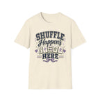 Shuffle Happens T-Shirt — Mahjong Player Tee