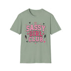 Sassy Girl Club Tee — Pink Cheerful Graphic T-Shirt
