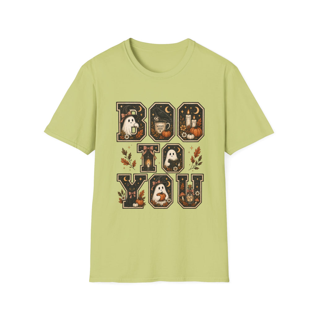 Boo to You T-Shirt — Cute Halloween Ghost Graphic Tee