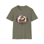 USA Semiquincentennial Eagle T-Shirt | Funny Patriotic 250th Anniversary Graphic Tee, 1776 2026 Uncle Sam Hat Top