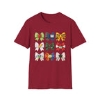 Back to School Cheer Bow T-Shirt — Cute School-Themed Hair Bows Design
