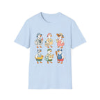 Cute Ducks Beach T-Shirt — Summer Vacation Ducklings Graphic Tee