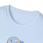 Patriotic Duck T-Shirt, Cute 4th of July Duck Tee, Funny American Flag Duck Shirt, Fourth of July Women Girls Shirt, Cottagecore Patriotic Tee, USA Duck Gift