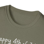 Happy 4th of July, Stick Figure Family T-Shirt, 250th Anniversary Tee, 1776 2026, America 250 Years, Gift, Independence Day