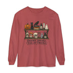 Halloween Potion Shelf "Double, Double, Toil and Trouble" Long Sleeve T-Shirt
