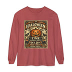 Halloween Time Vintage Jack-O'-Lantern & Ghosts Long Sleeve T-Shirt
