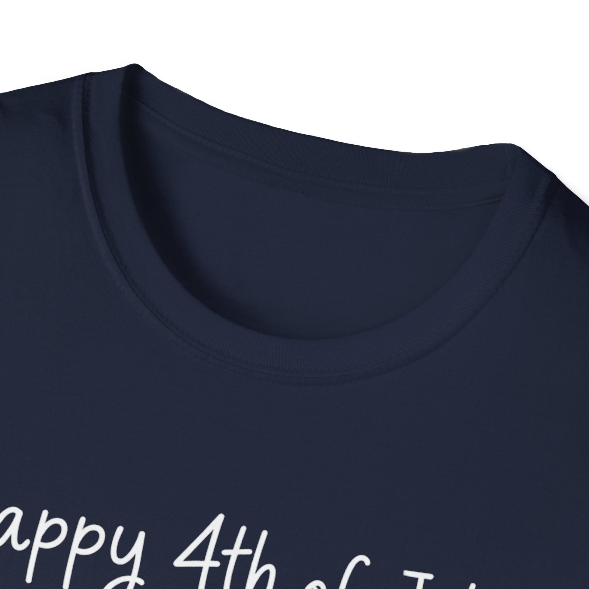 Happy 4th of July 250th T-Shirt USA Family Stick Figure Tee