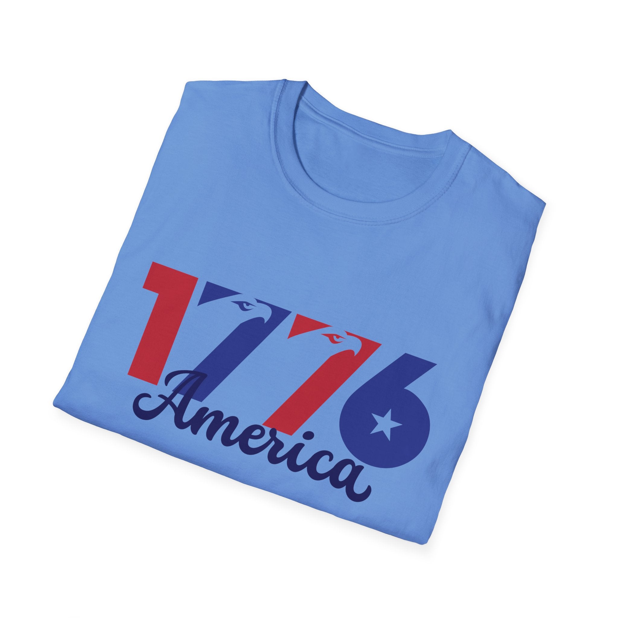 1776 America Patriotic T-Shirt, Vintage USA Independence Day Tee, Retro Fourth of July Graphic Shirt, Americana Celebration Apparel, Freedom Inspired Outfit