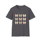 Bow Pattern T‑Shirt — Cute Pastel Bows Graphic Tee