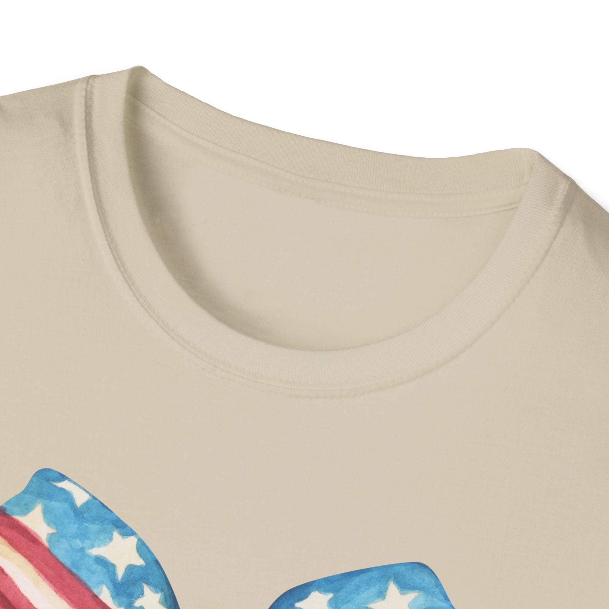 Coquette Patriotic Bow Shirt, 4th of July Women's T-Shirt, American Flag Bow Tee, USA Watercolor Bow, Stars and Stripes Shirt, Independence Day Gift