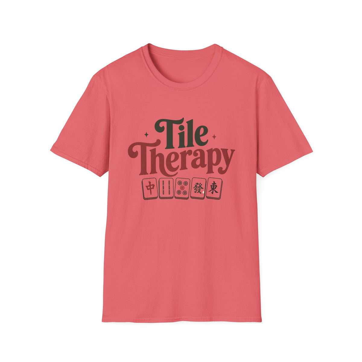 Tile Therapy Mahjong T‑Shirt