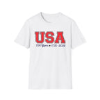 USA 250 Years Shirt 1776 2026, America 250th Anniversary T-Shirt, Varsity Style Patriotic Tee, Fourth of July Gift, Classic USA Bold Letter Shirt