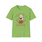 Reading With a Ghost Club T-Shirt — Cute Spooky Book Lover Tee