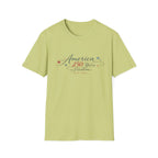 America 250 Years of Freedom Calligraphy Shirt, Elegant Script Patriotic Tee 1776 2026, Sophisticated Anniversary 4th of July T-Shirt, Patriotic