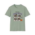 Happy Howlween T-Shirt — Halloween Schnauzer Dog Costume Tee
