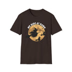 We Ride at Dawn Witch Tee — Halloween Moon Witch T-Shirt