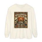 Halloween Time Vintage Jack-O'-Lantern & Ghosts Long Sleeve T-Shirt