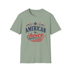 4th of July Patriotic American By Choice Graphic Tee - Citizen Celebration USA T-Shirt
