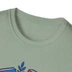 Patriotic Book Lover T-Shirt, Americana Reading Graphic Tee, Retro Library Shirt, Fourth of July Books Design, Cute Teacher Reader Apparel T-Shirt