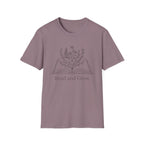 T-Shirt — Read and Grow Floral Book Illustration