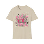 Sassy Girl Club Tee — Pink Cheerful Graphic T-Shirt
