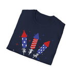USA Semiquincentennial Firework Tee USA 250 Years Graphic Shirt