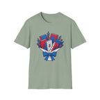Patriotic Book Lover T-Shirt, Americana Reading Graphic Tee, Retro Library Shirt, Fourth of July Books Design, Cute Teacher Reader Apparel T-Shirt
