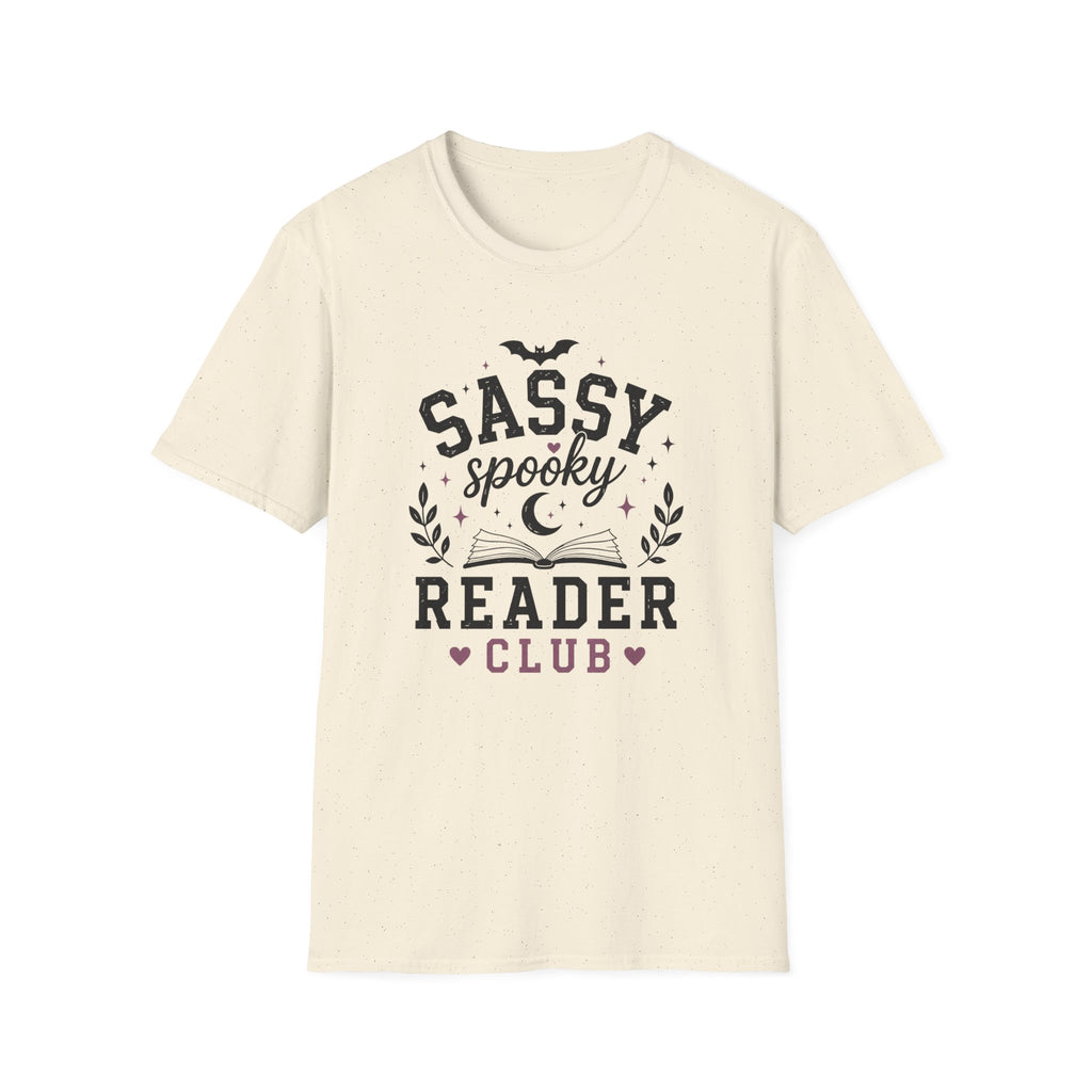 Sassy Spooky Reader Club T-Shirt — Halloween Book Lover Tee