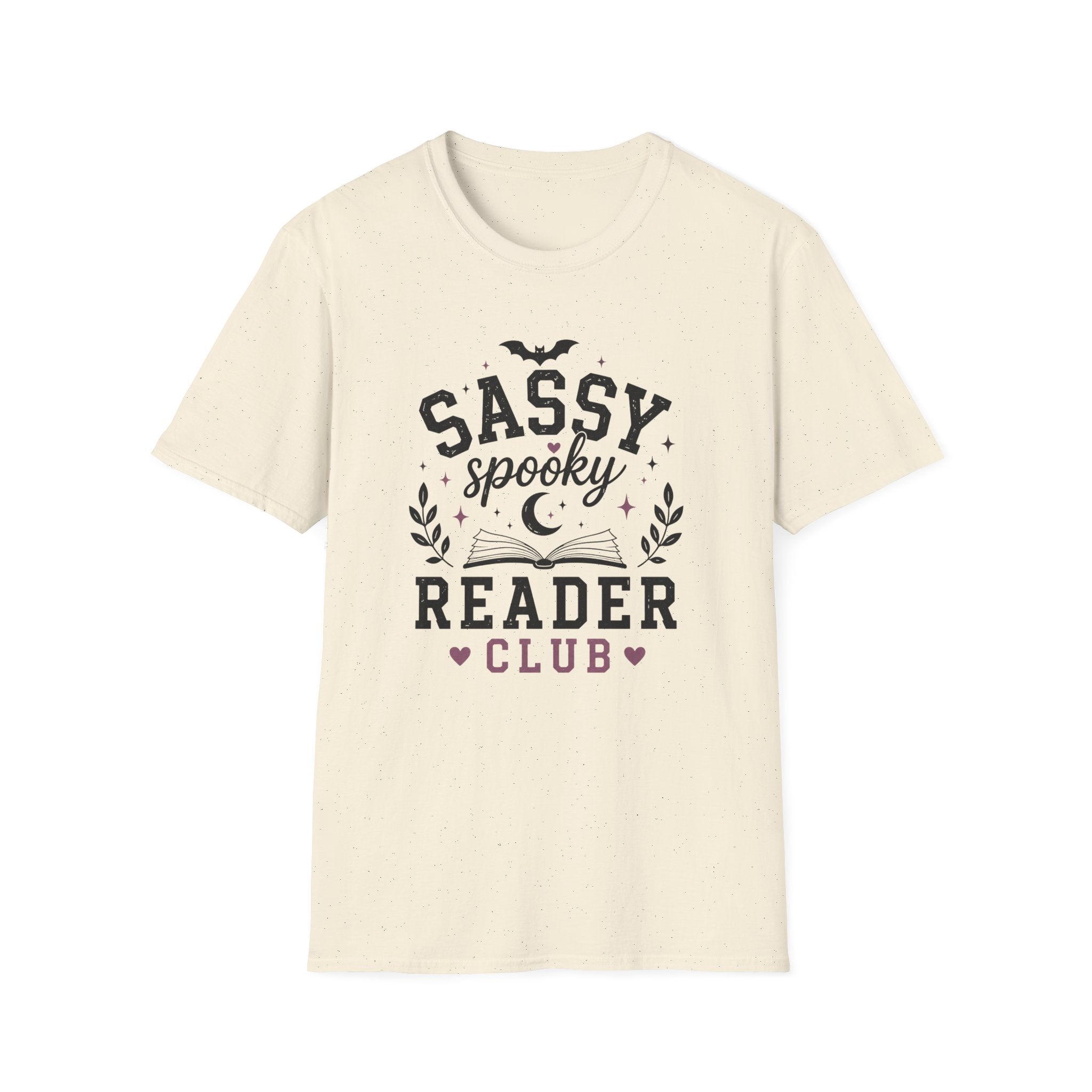 Sassy Spooky Reader Club T-Shirt — Halloween Book Lover Tee