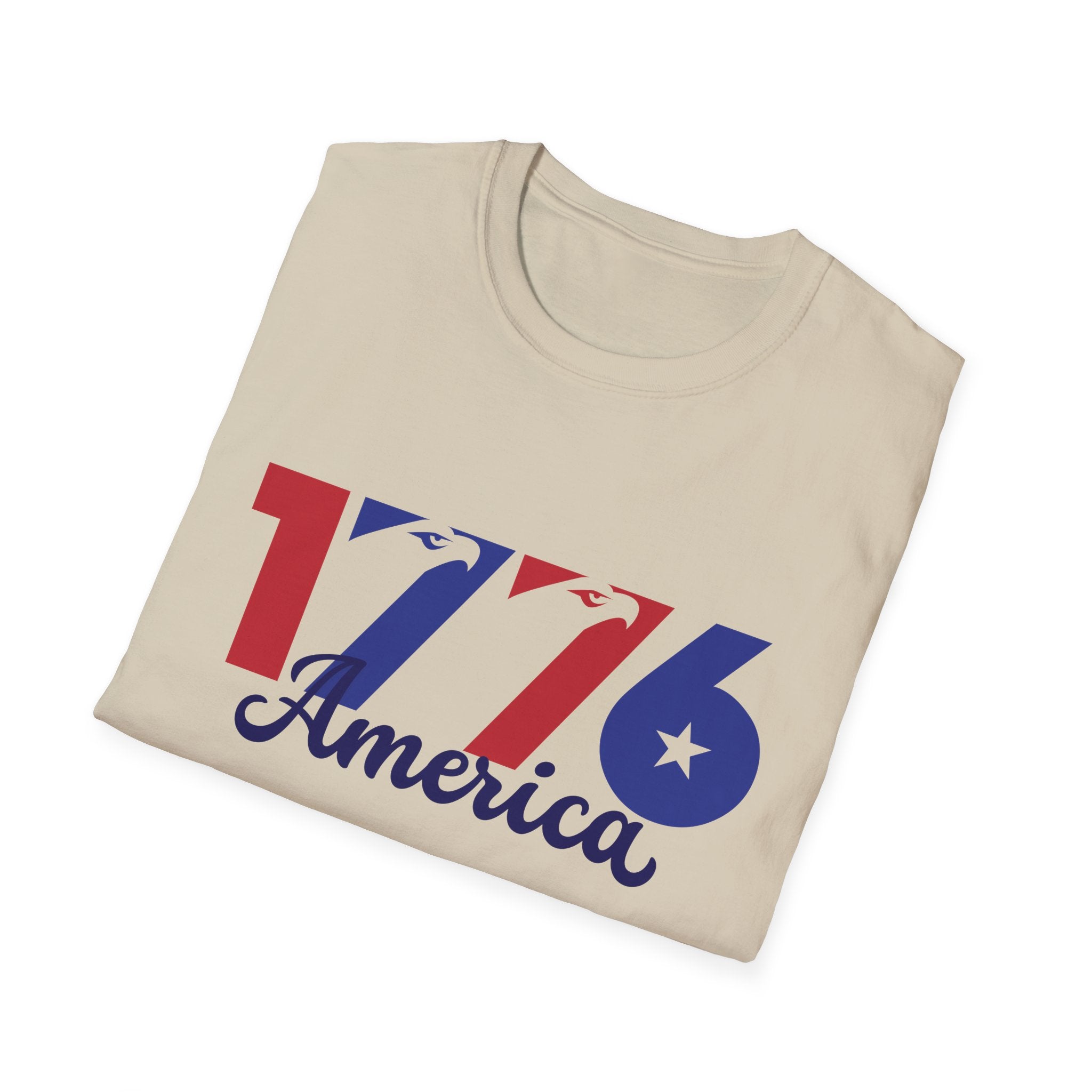 1776 America Patriotic T-Shirt, Vintage USA Independence Day Tee, Retro Fourth of July Graphic Shirt, Americana Celebration Apparel, Freedom Inspired Outfit