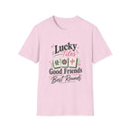 Lucky Tiles Good Friends, Best Rounds - Mahjong T-Shirt